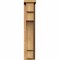Ekena Millwork Mediterranean Smooth Corbel w/Backplate, Western Red Cedar, 5 1/2"W x 12"D x 28"H COR06X12X28MED01SWR - alternate 3